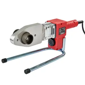 Паяльник для пластикових труб Vitals LP 680CC 2000Вт 0-300°C насадки 20; 25; 32; 40; 50; 63мм кейс (184220) UA