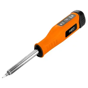 Паяльник акумуляторний Neo Tools 450°С 4В 2.5А·год світлодіодна підсвітка (19-250) UA