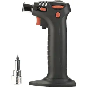 Паяльник газовий Neo Tools 1300°C паливо 20мл п'єзозапалювання насадка 400°C (19-901) UA