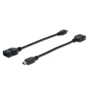 Адаптер DIGITUS miniUSB > USB-AF, OTG (AK-300310-002-S) UA
