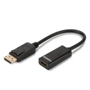 Адаптер DIGITUS DisplayPort > HDMI (M/F), Full HD (AK-340400-001-S) UA