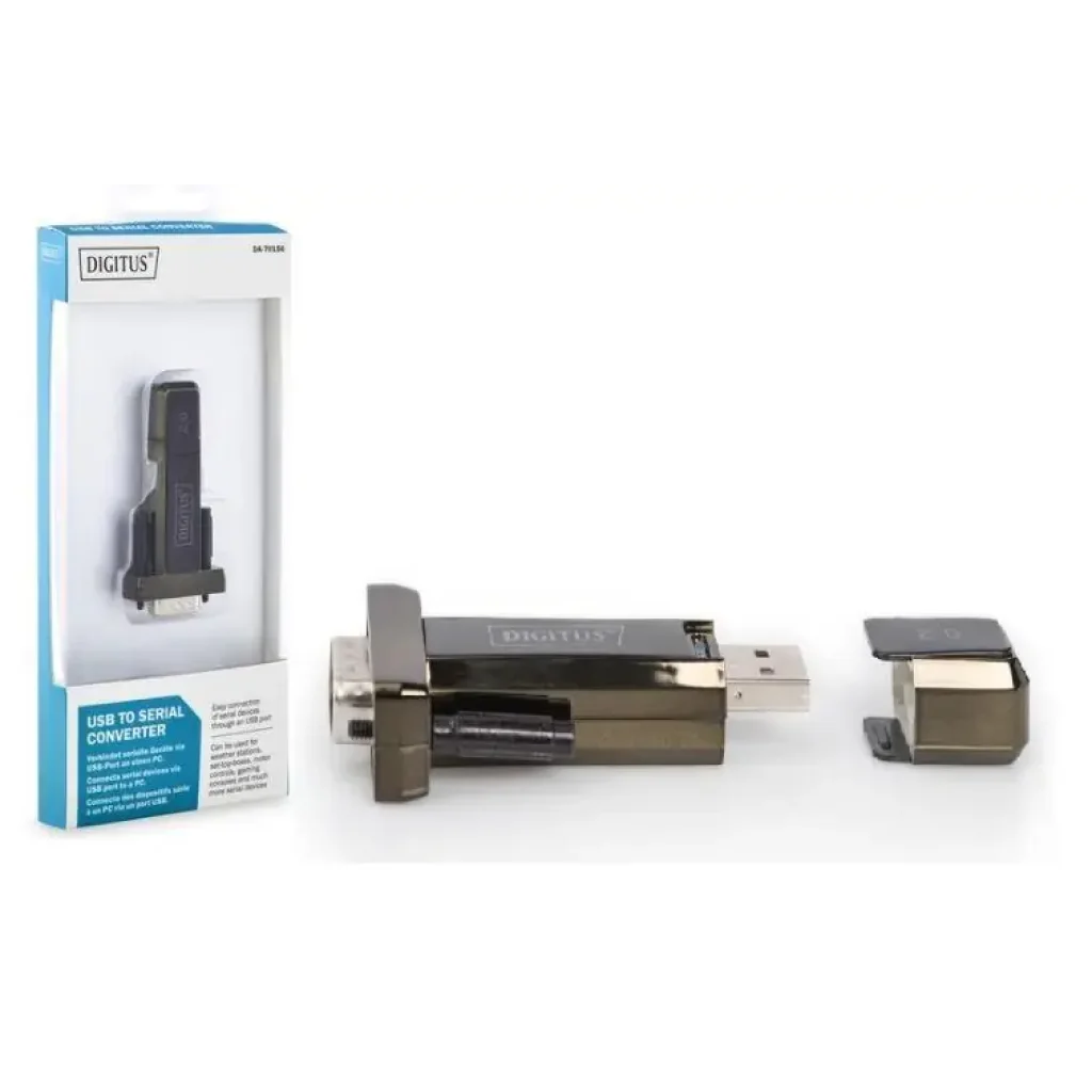 Адаптер DIGITUS USB-A > RS232 (DA-70156) UA
