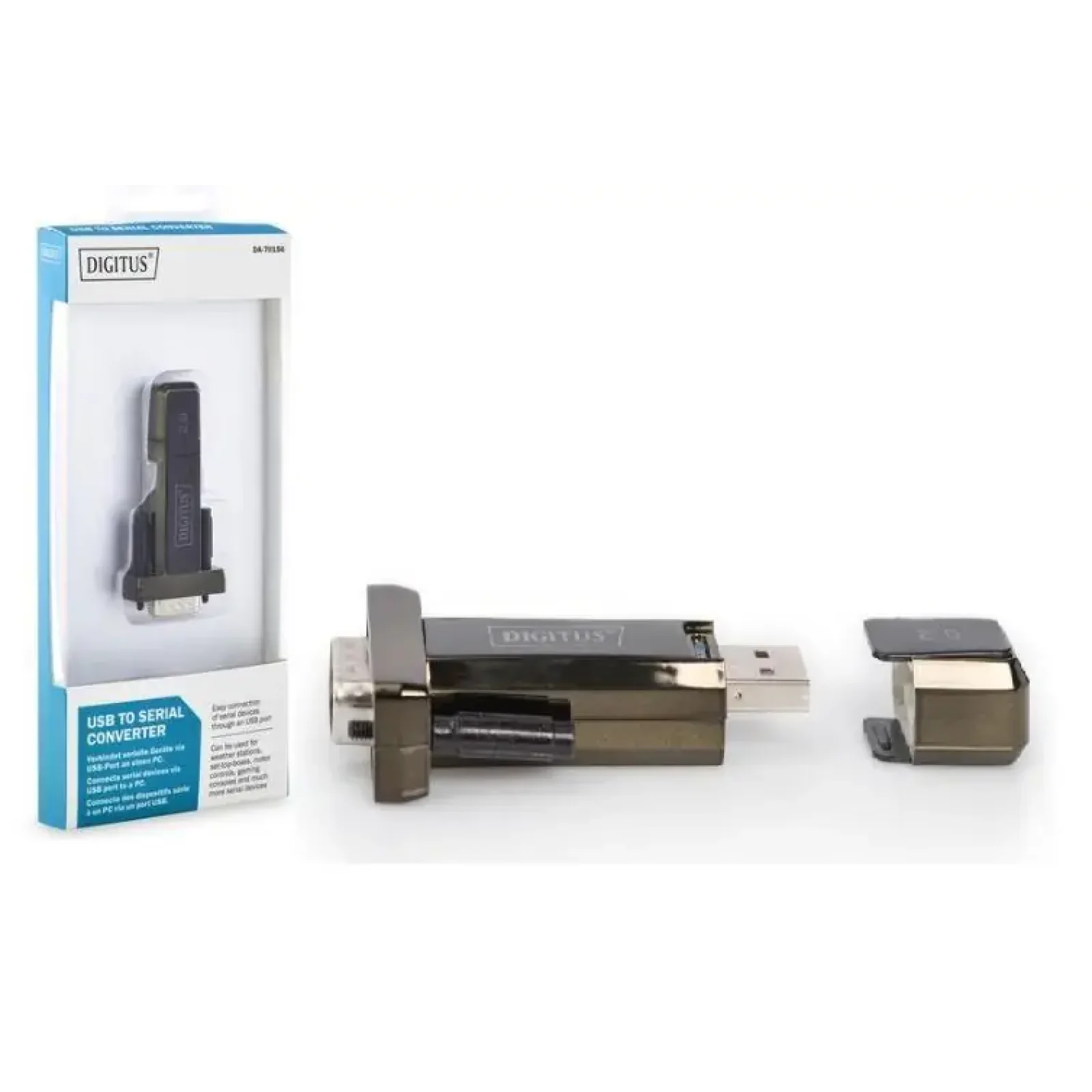 Адаптер DIGITUS USB-A > RS232 (DA-70156) UA