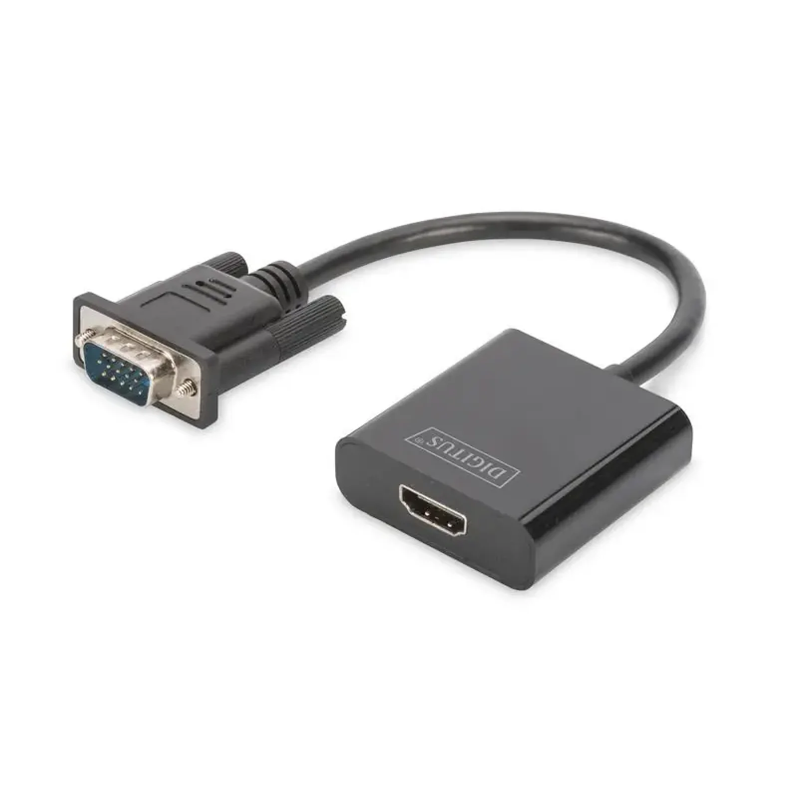 Адаптер DIGITUS VGA > HDMI (M/F), Full HD (DA-70473) UA