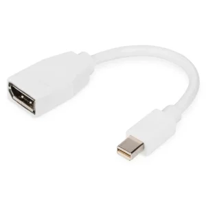 Адаптер DIGITUS miniDisplayPort > miniDisplayPort (M/F), UHD 4K (DB-340405-001-W) UA