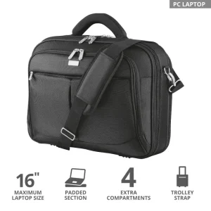 Сумка Trust Sydney 16" BLACK, 17412_TRUST UA