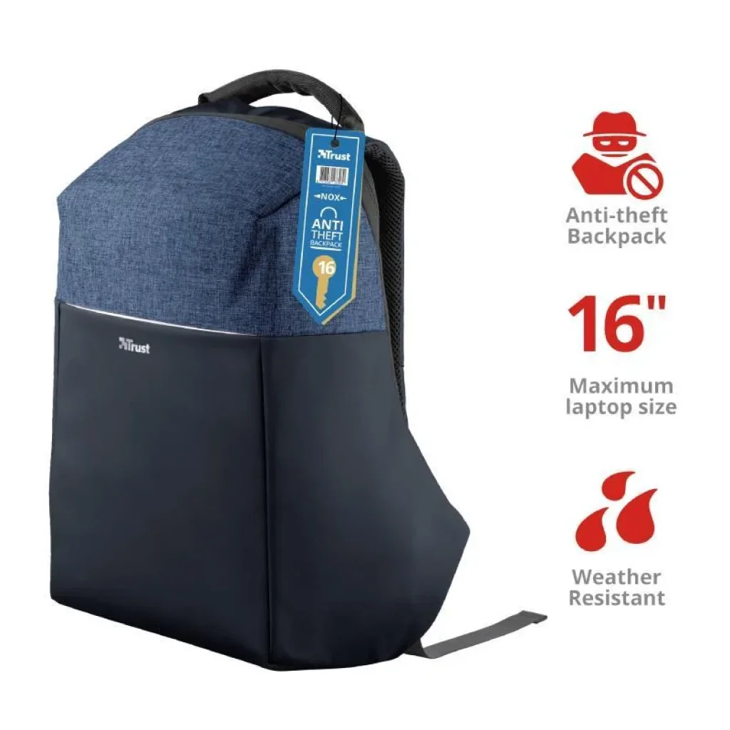 Рюкзак TRUST Nox Anti-theft 16