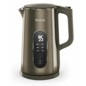 Електрочайник Tefal Selection 1.7л, з подвійними стінками, 6 темп.реж, підтримка температури, сенc. управління, бронзовий (KI871FE0) UA