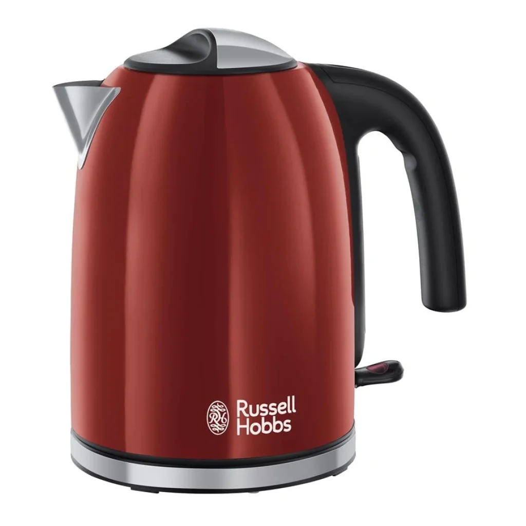 Електрочайник Russell Hobbs Colours Plus, 1.7л, метал , червоно-чорний, 20412-70 UA