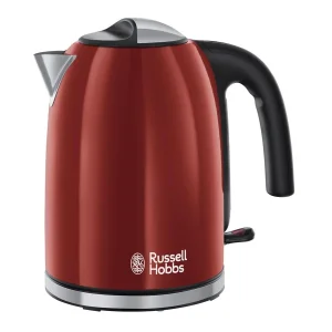 Електрочайник Russell Hobbs Colours Plus, 1.7л, метал , червоно-чорний, 20412-70 UA