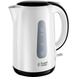 Електрочайник Russell Hobbs My Breakfast, 1.7л, пластик , біло-чорний, 25070-70 UA