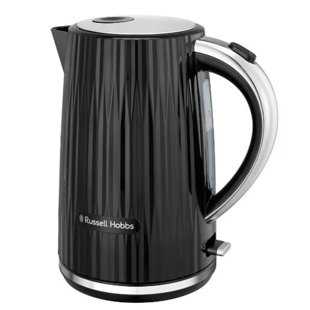 Електрочайник Russell Hobbs Eden, 1.7л, нержавіюча сталь, пластик, чорний, 27361-70 UA