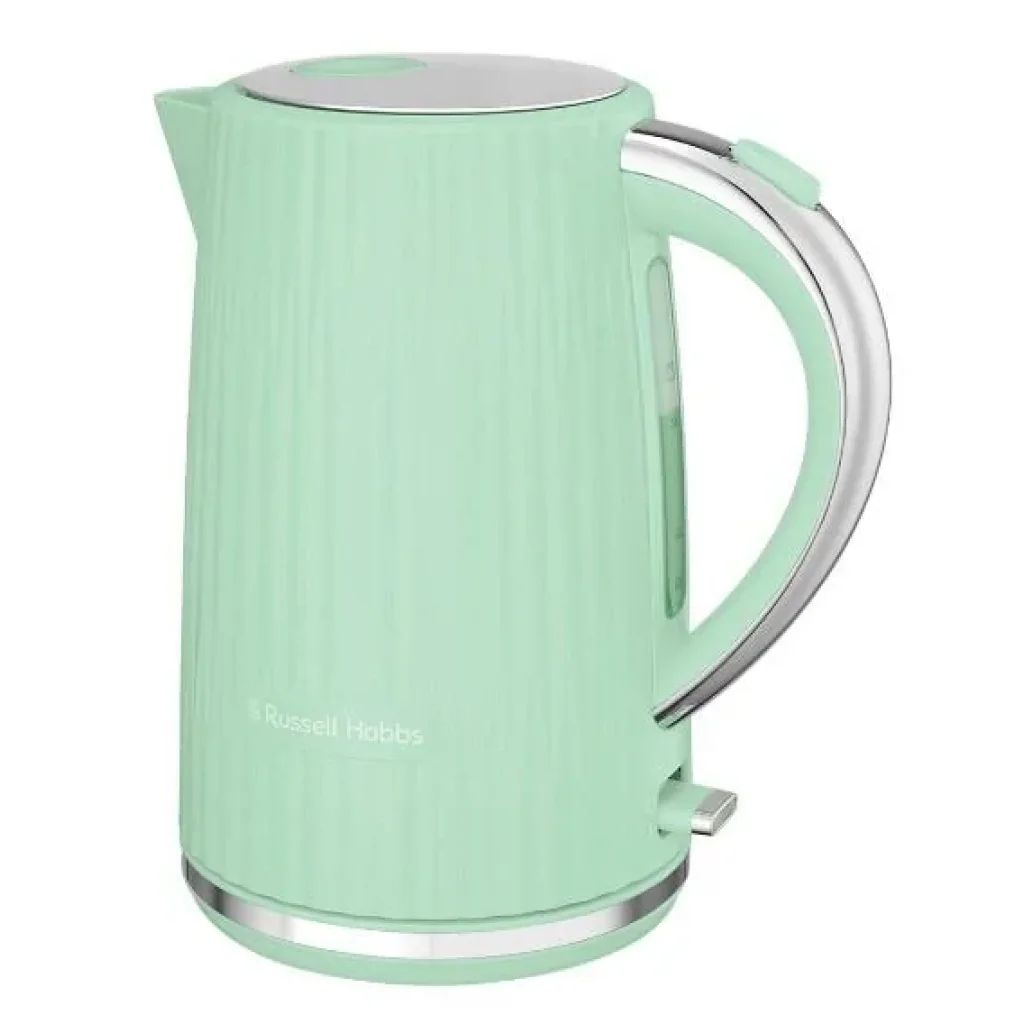 Електрочайник Russell Hobbs Eden, 1.7л, нержавіюча сталь, пластик, фісташковий, 27364-70 UA