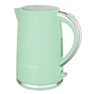 Електрочайник Russell Hobbs Eden, 1.7л, нержавіюча сталь, пластик, фісташковий, 27364-70 UA