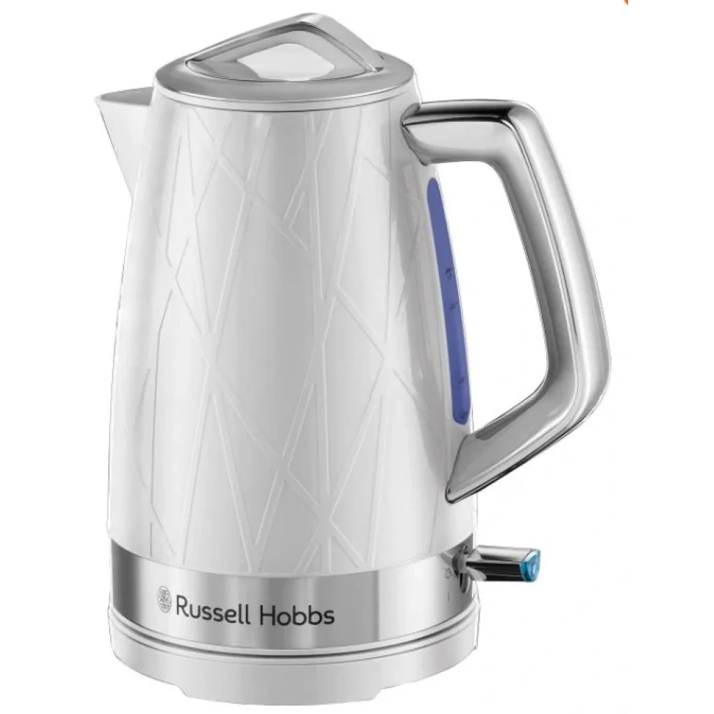 Электрочайник Russell Hobbs Structure, 1.7л, пластик , бело-серебристый, 28080-70 UA