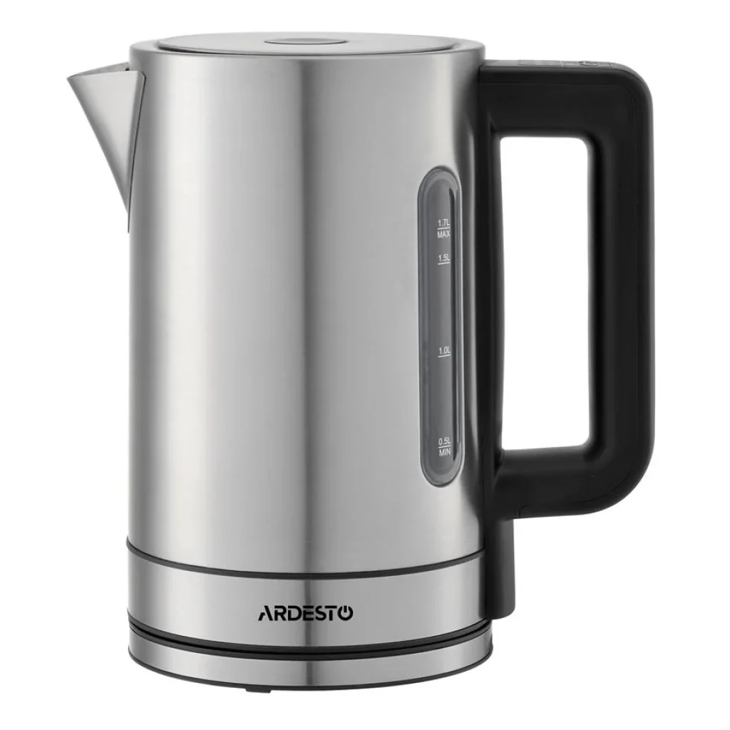 Електрочайник Ardesto EKL-FD700SS 1.7л/2200Вт/strix контроль/нерж. сталь/підтримка температури/сріблястий UA