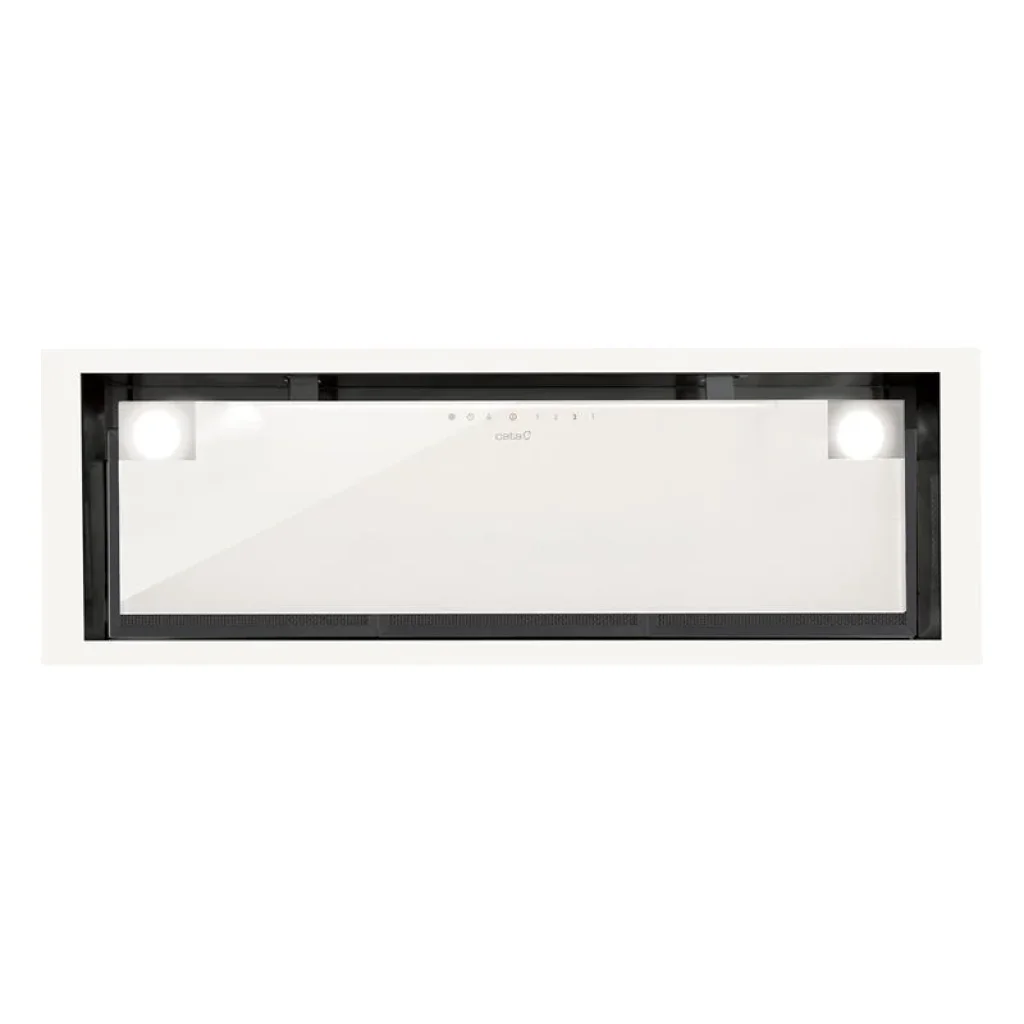 Витяжка Cata вбудована, 80см, 1200м3год, GC DUAL 75 WH, біла, 02131207 UA