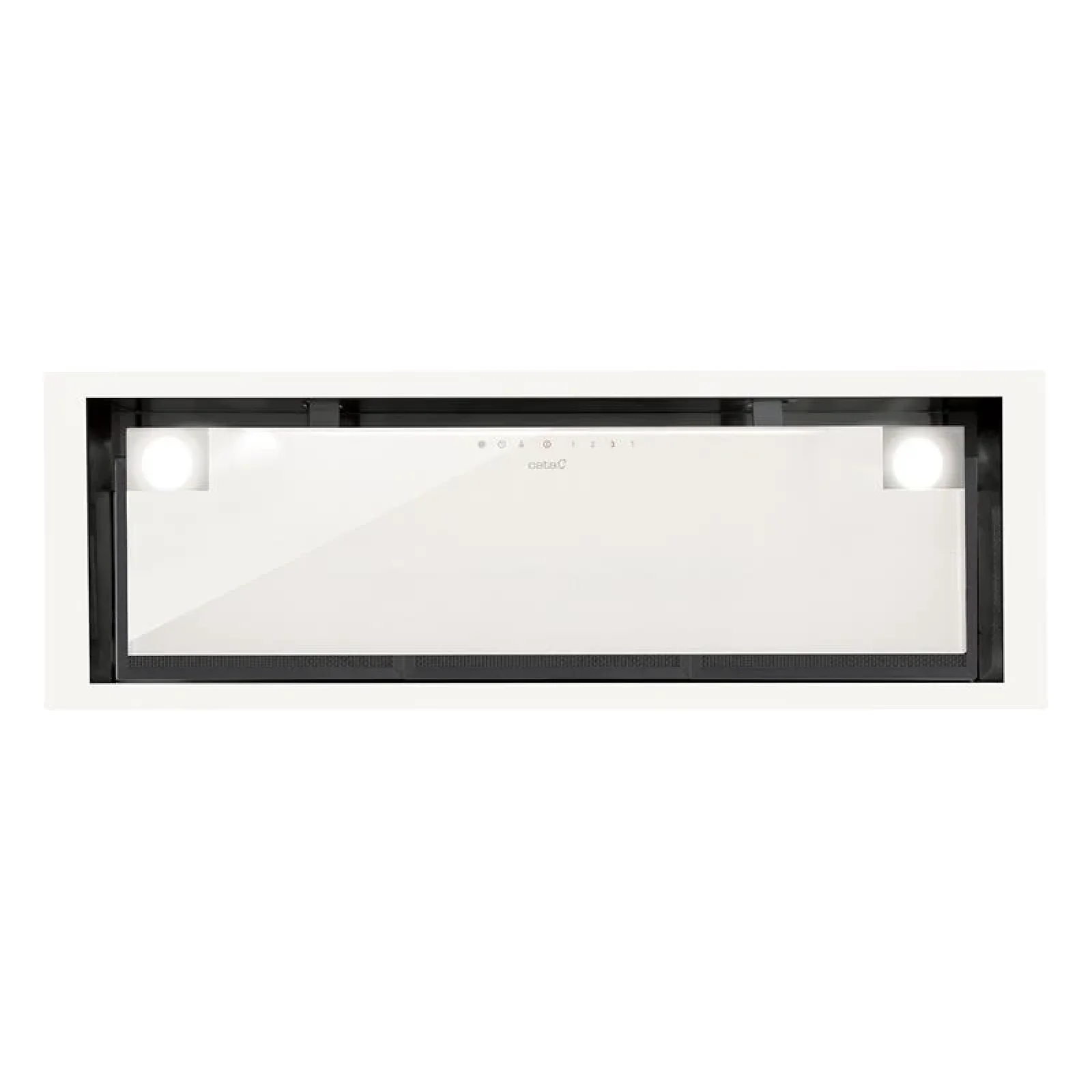 Витяжка Cata вбудована, 80см, 1200м3год, GC DUAL 75 WH, біла, 02131207 UA
