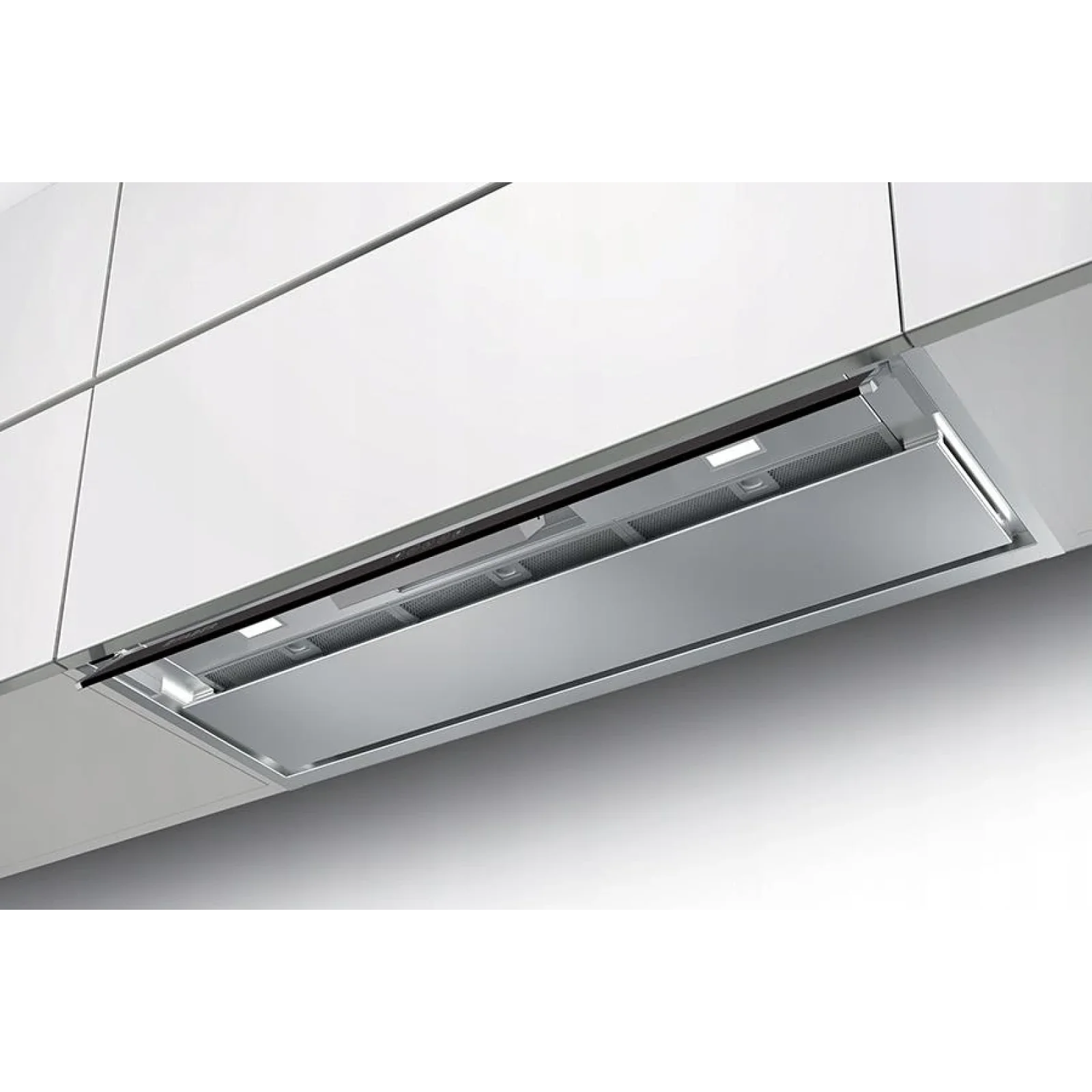 Витяжка Faber вбудована, 90см, 1119м.куб/год, In-Nova Touch Bk/X A90, нерж+чорний, 305.0611.153 UA