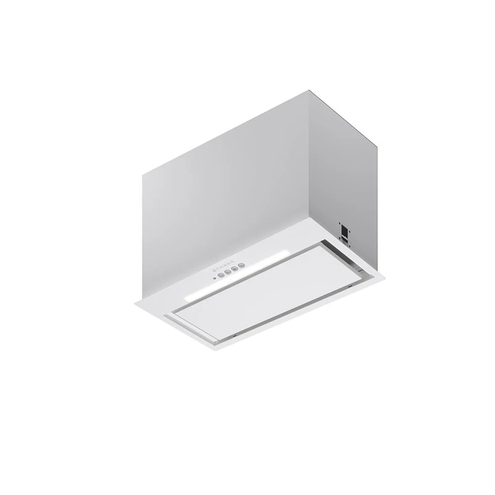 Витяжка Faber вбудована, 52см, 1035м3ч, Inka Lux Evo Wh Matt A52, білий матовий, 305.0665.357 UA