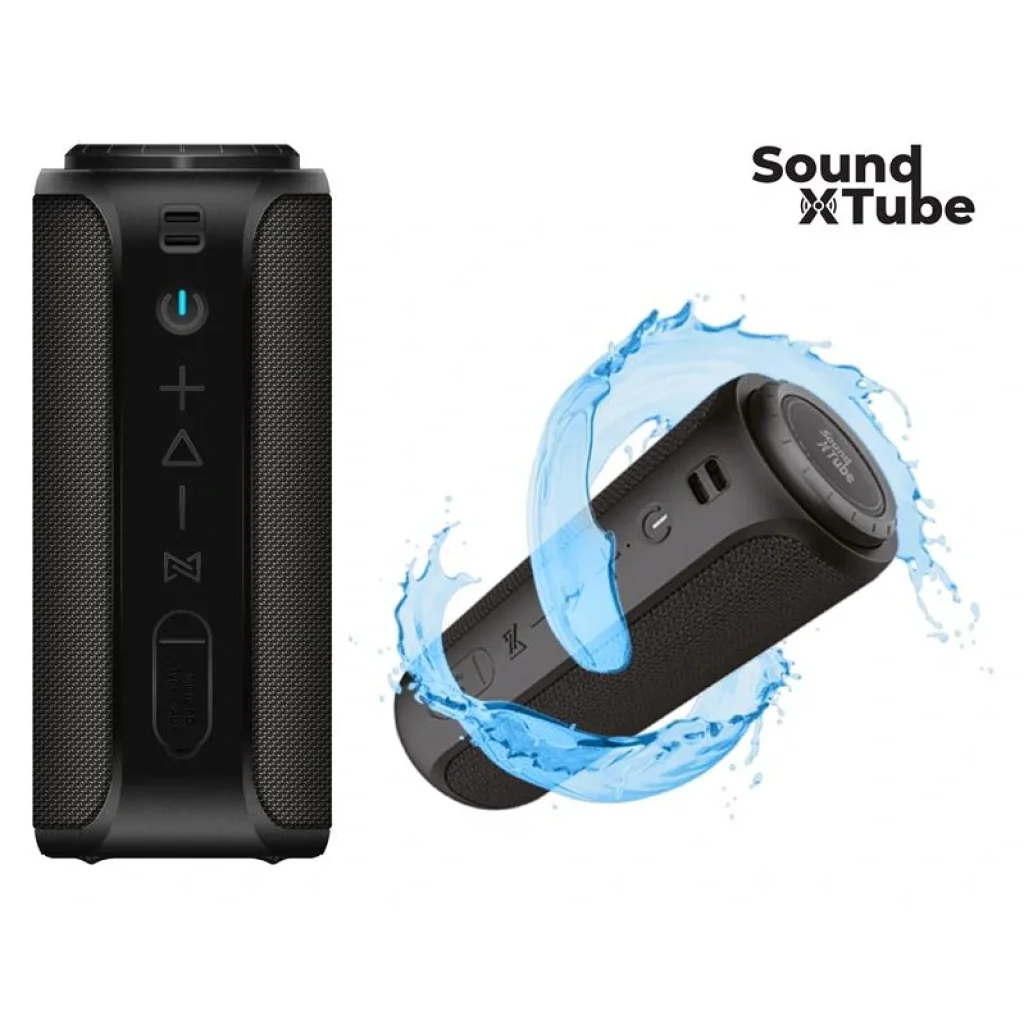 Акустическая система 2E SoundXTube TWS, MP3, Wireless, Waterproof Black, 2E-BSSXTWBK UA