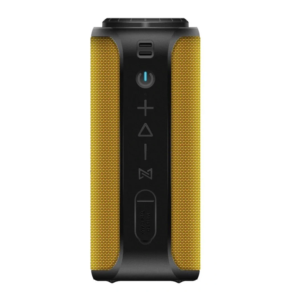 Акустична система 2E SoundXTube TWS, MP3, Wireless, Waterproof Yellow, 2E-BSSXTWYW UA