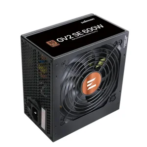 Блок живлення Zalman GV2SE (600W) 88%, 80+ Bronze, 120мм, 1xMB 24pin(20+4), 1xCPU(4pin+ 8pin), 4xMolex, 6xSATA, 2xPCIe 8pin(6+2) (ZM600-GV2SE) UA
