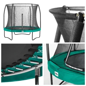 Батут Salta Comfort Edition круглий, 305см, зелений, 5075G UA