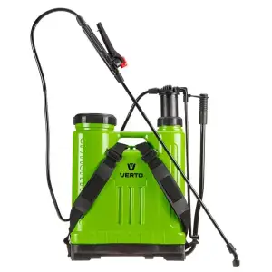 Обприскувач ручний Verto 15л 3.5бар 1.6л/хв 3.8кг (15G507) UA