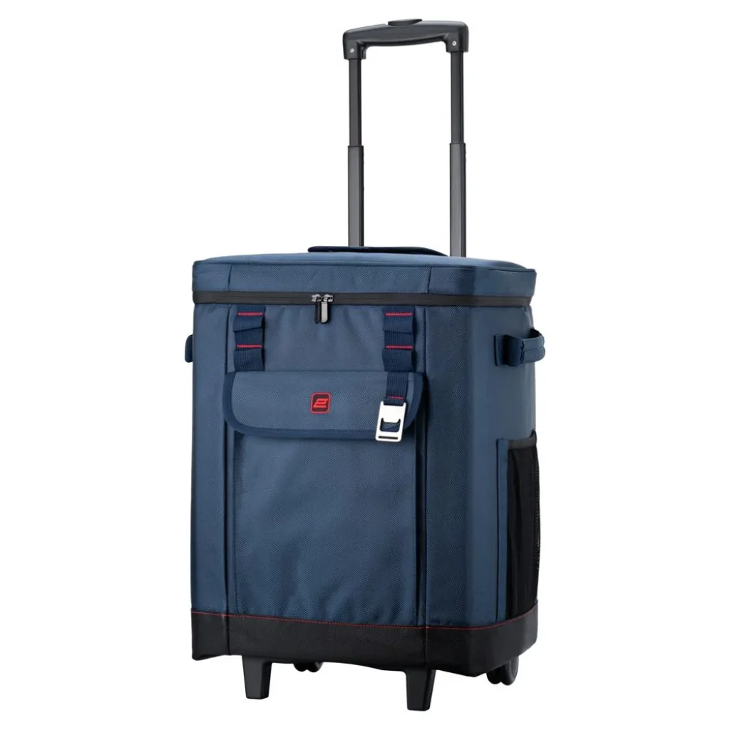 Термосумка на колесах 2E Picnic 50л, синя, 2E-TWBP50L-DB