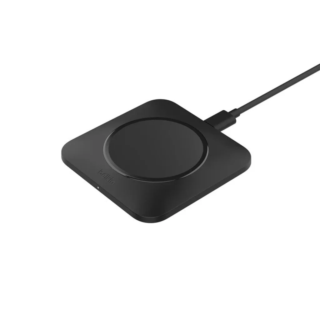 Бездротова зарядка Belkin 15Вт Pad Easy Align, чорний, WIA007VFBK UA