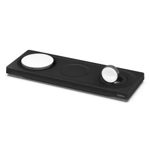 Бездротова зарядка Belkin 3in1 MagSafe PRO Black, WIZ016VFBK UA