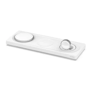 Бездротова зарядка Belkin 3in1 MagSafe PRO White, WIZ016VFWH UA