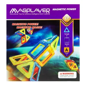 Конструктор Magplayer магнітний набір 20 ел. MPA-20 UA
