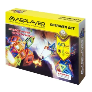 Конструктор Magplayer магнітний набір 83 ел. MPA-83 UA