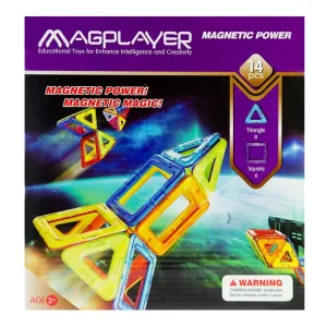 Конструктор Magplayer магнітний набір 14 ел. MPB-14 UA