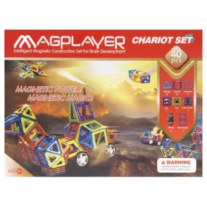 Конструктор Magplayer магнітний набір 40 ел. MPB-40 UA
