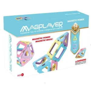Конструктор Magplayer магнітний набір 14 ел. MPH2-14 UA
