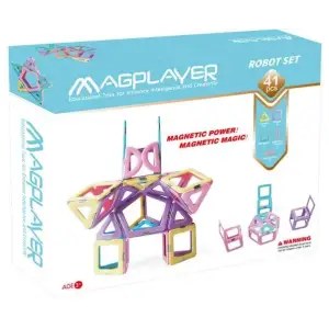 Конструктор Magplayer магнитный набор 41 эл. MPH2-41 UA