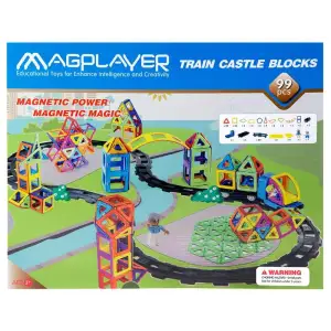 Конструктор Magplayer магнитный набор 99 эл. MPK-99 UA
