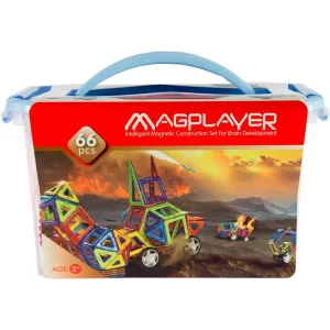 Конструктор Magplayer магнітний набір 66 ел. MPT-66 UA