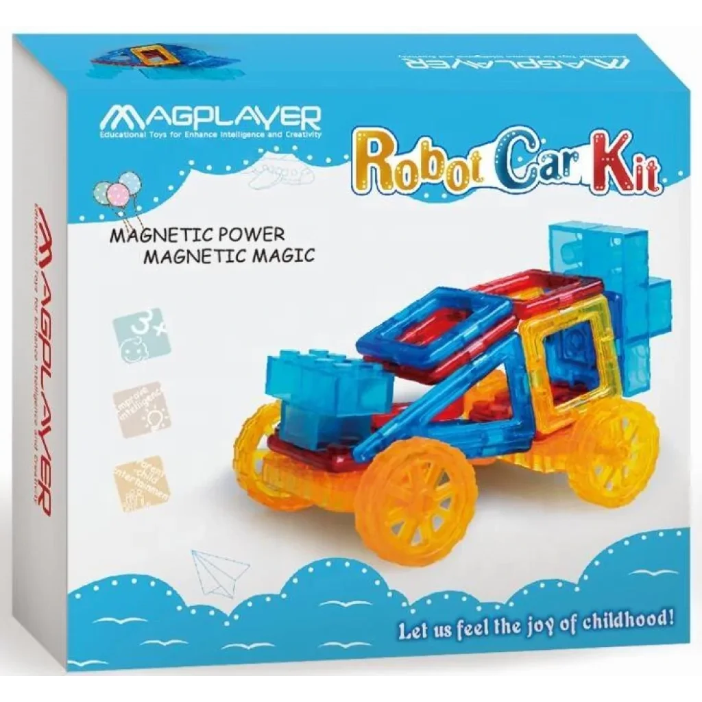 Конструктор Magplayer магнітний набір 32 ел. MPX-32 UA