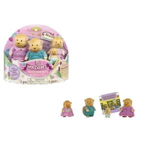 Набір фігурок Li`l Woodzeez Сім'я Їжачків 4од, книжка EN, 6002M UA