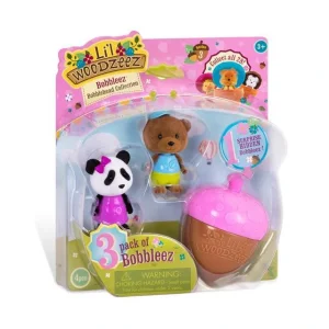 Набір фігурок Li`l Woodzeez Bobblehead S3, 3од, 63100Z UA