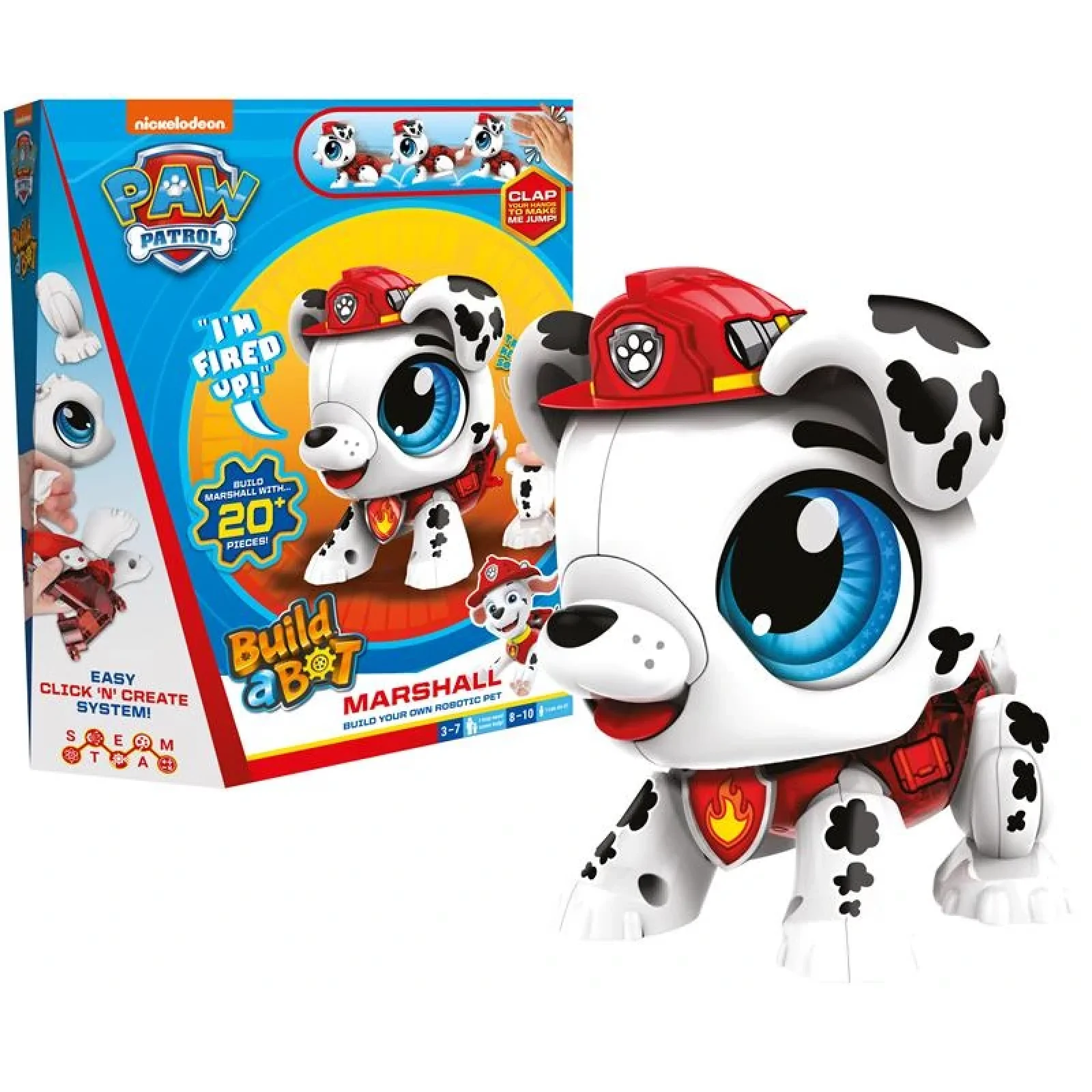 Ігровий набір Build a Bot Paw Patrol Маршал, 928554.006 UA