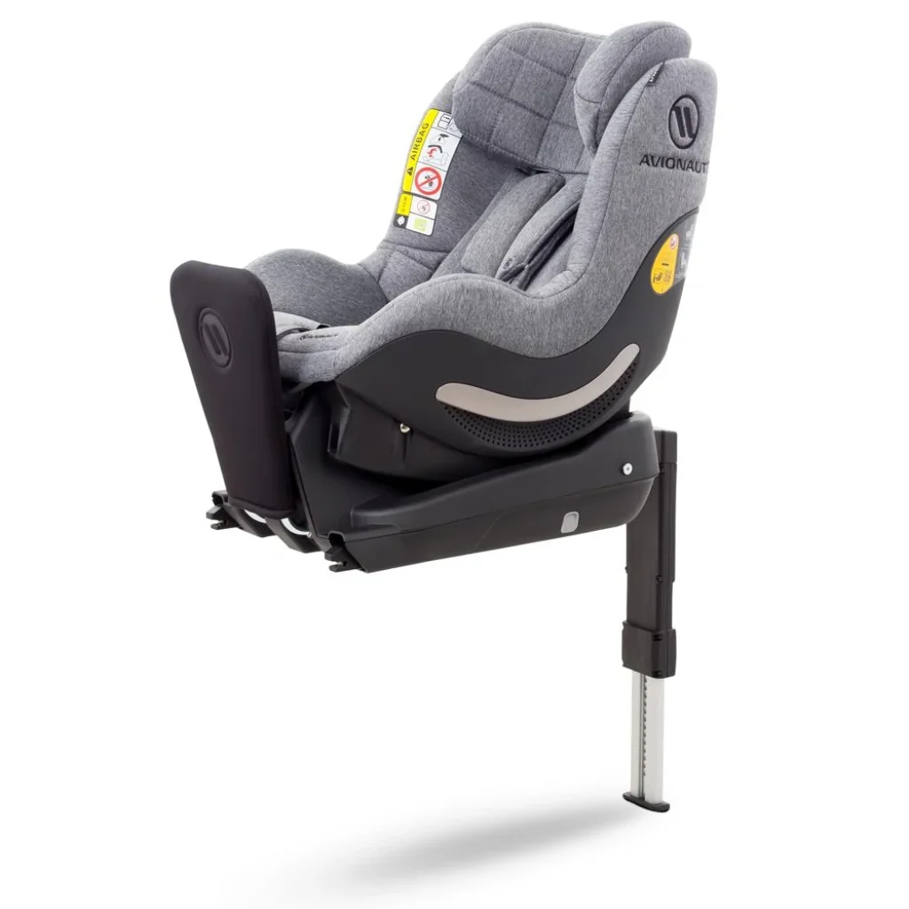 Детское автокресло Avionaut AeroFIX-RWF Iso-Fix (гр.1) Grey Melange AV-350.RWF-AF.01