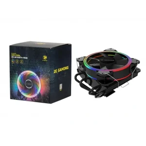 Процессорный кулер 2E GAMING AIR COOL (AC120T4) RGB, 775,115X,1200,1366,2011, FM1,FM2,AM2,AM2+,AM3,AM3+,AM4, 120мм, 2510-4 pin, TDP 130W, 2E-AC120T4-RGB UA