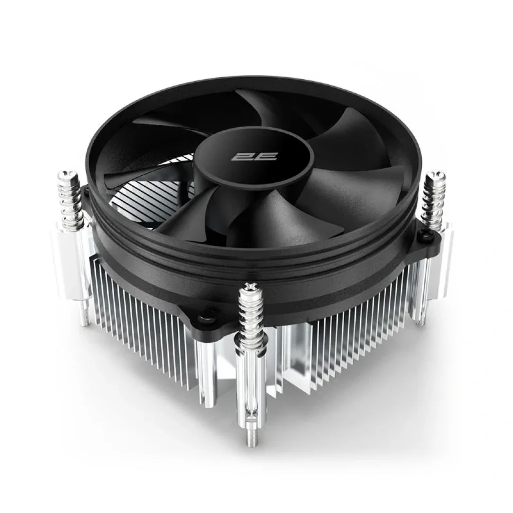 Процессорный кулер 2E CX10384, LGA1700, 1366, 1200, 115X, 4pin PWM, TDP 65W, 2E-CX10384 UA