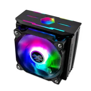 Процесорний кулер Zalman CNPS10X OPTIMA II BLACK RGB, LGA1700, 2066, 2011V3, 2011, 1366, 115X, AM5, AM4, AM3, AM3+, FM2, FM2+, TDP180W, CNPS10XOPTIMAIIBLACKRGB UA
