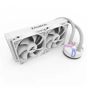 Система жидкостного охлаждения Zalman RESERATOR5 Z24 WHITE, LGA*1700 (ZM-1700MKB), 1366, 1200, 2011, 2011-V3, 2066, 115x , AM4, AM3+, AM3, FM2+, FM2, TDP320W, RESERATOR5Z24WHITE UA